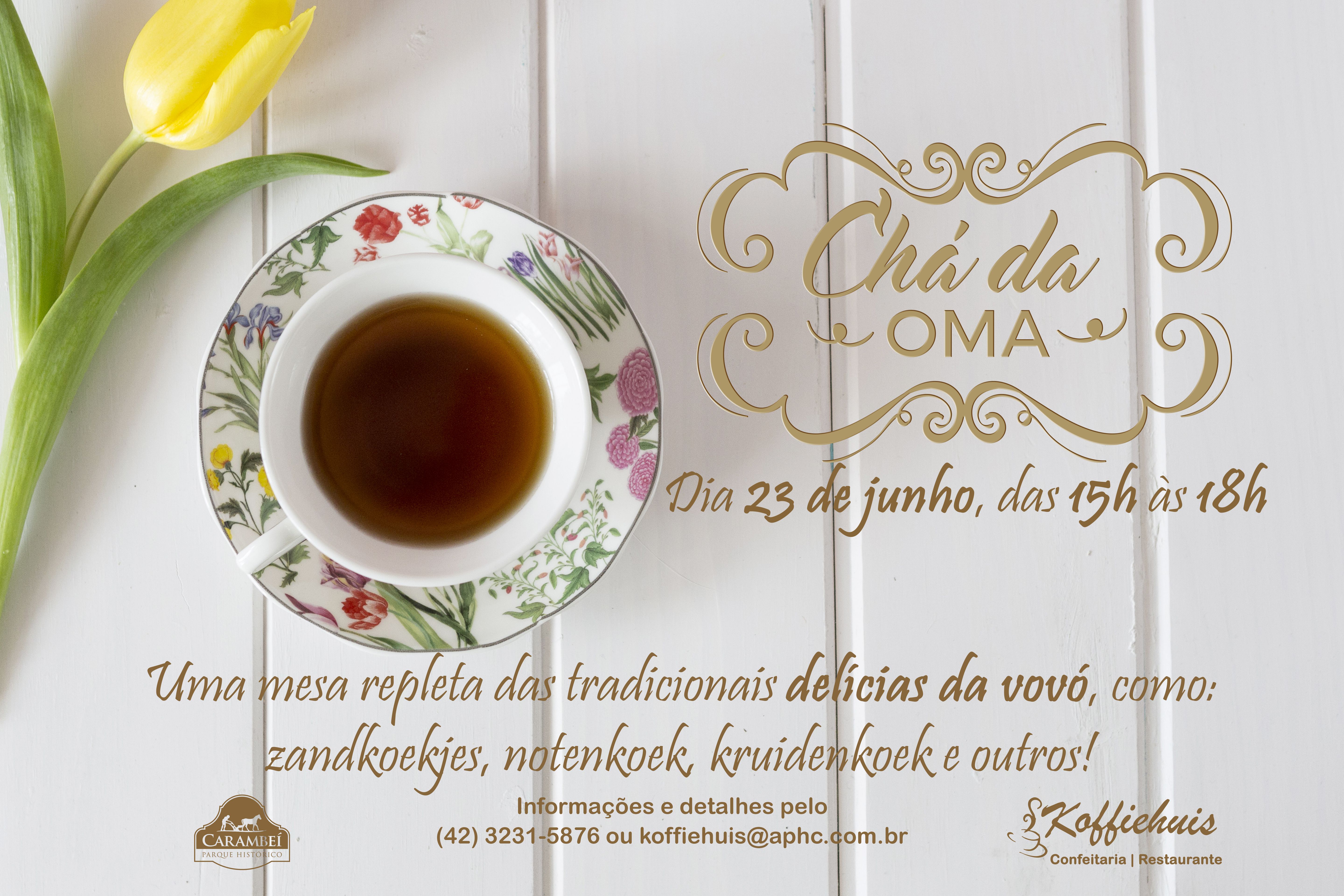 Parque Histórico marcou a data do Chá da Oma