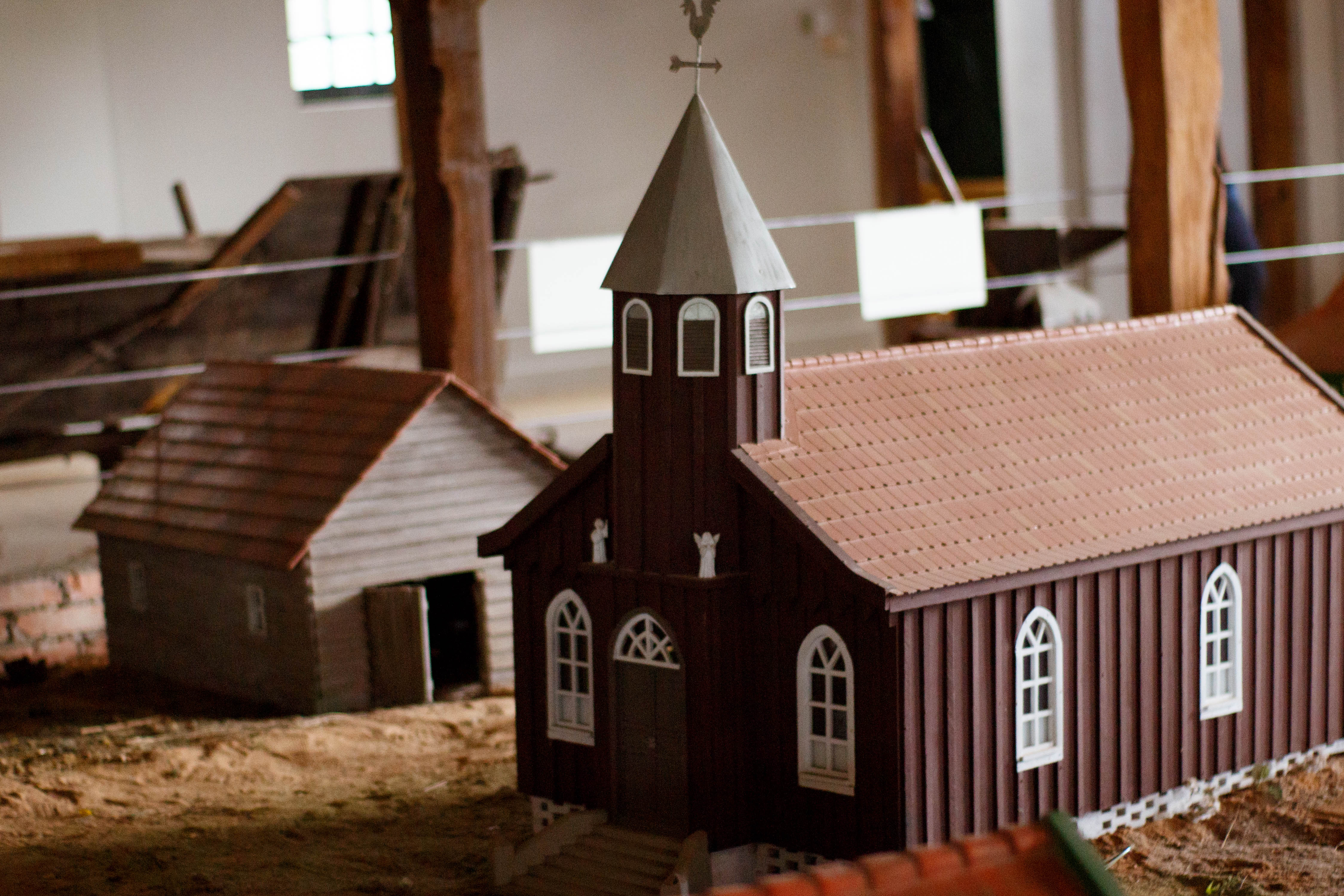 Parque Histórico revitaliza maquete da Colônia Carambehy