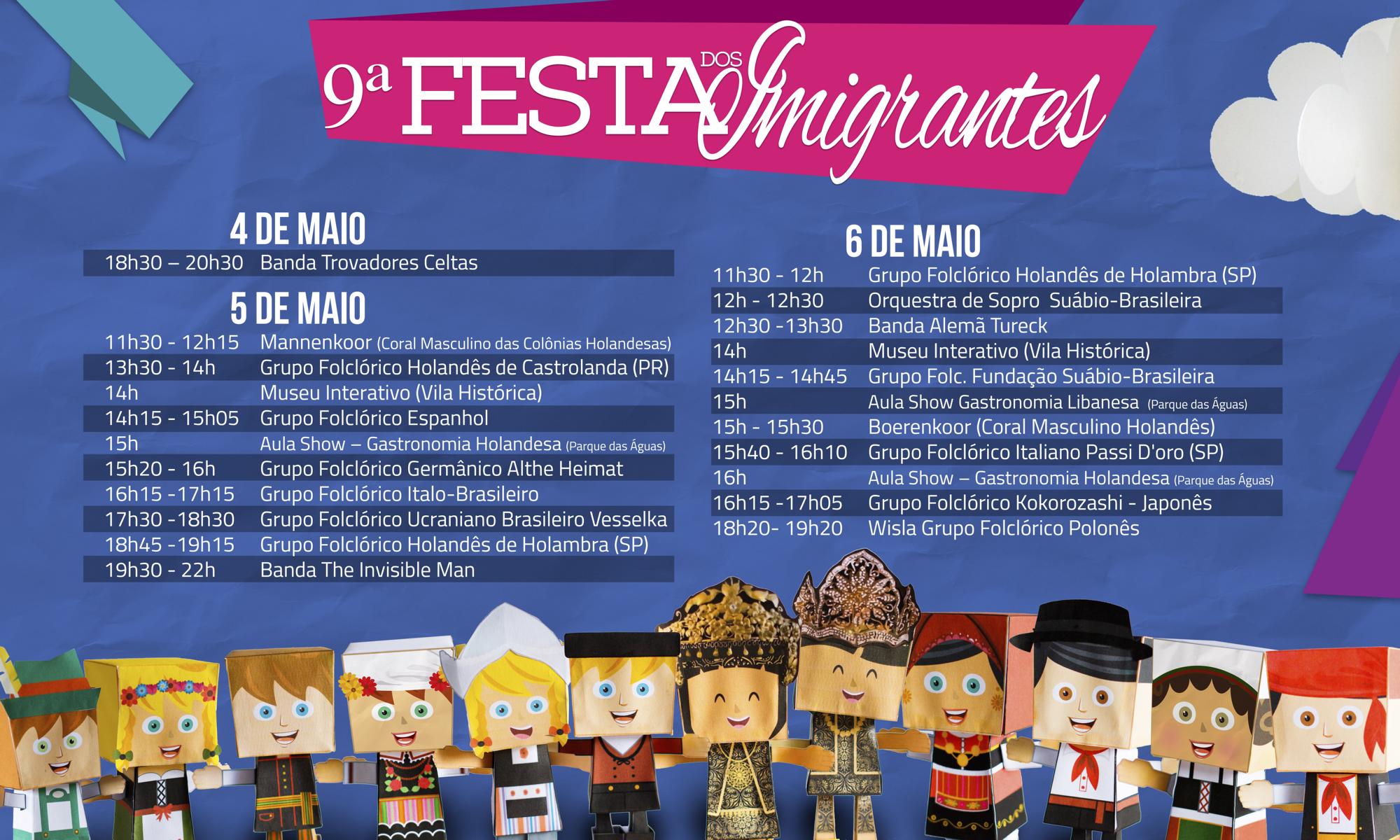 Parque Histórico terá programação especial no final de semana