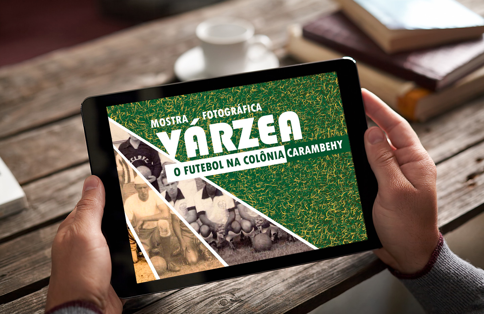 Parque Histórico lança mostra fotográfica virtual do futebol na Colônia Carambehy