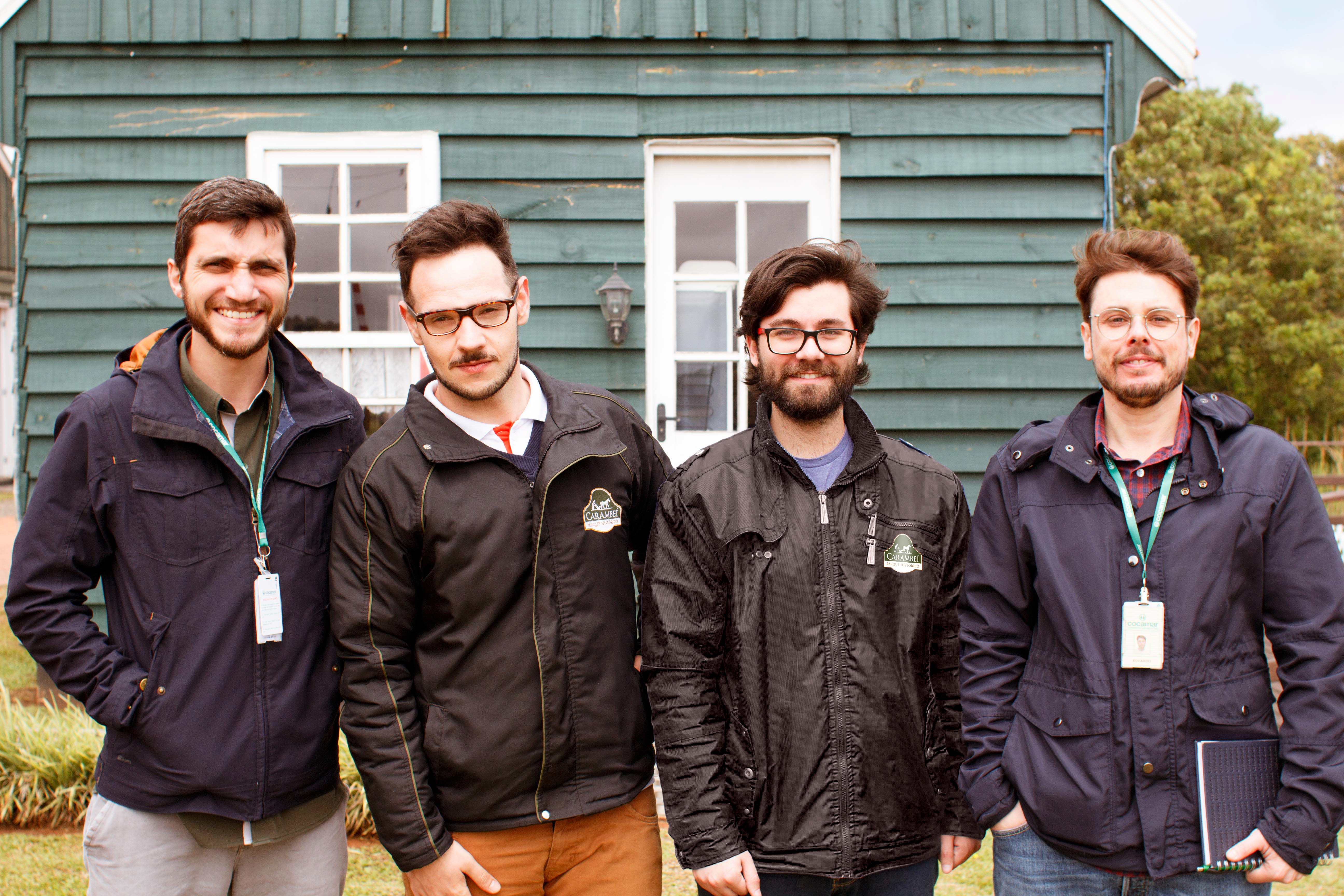 Parque Histórico recebe visita de historiadores da Cocamar