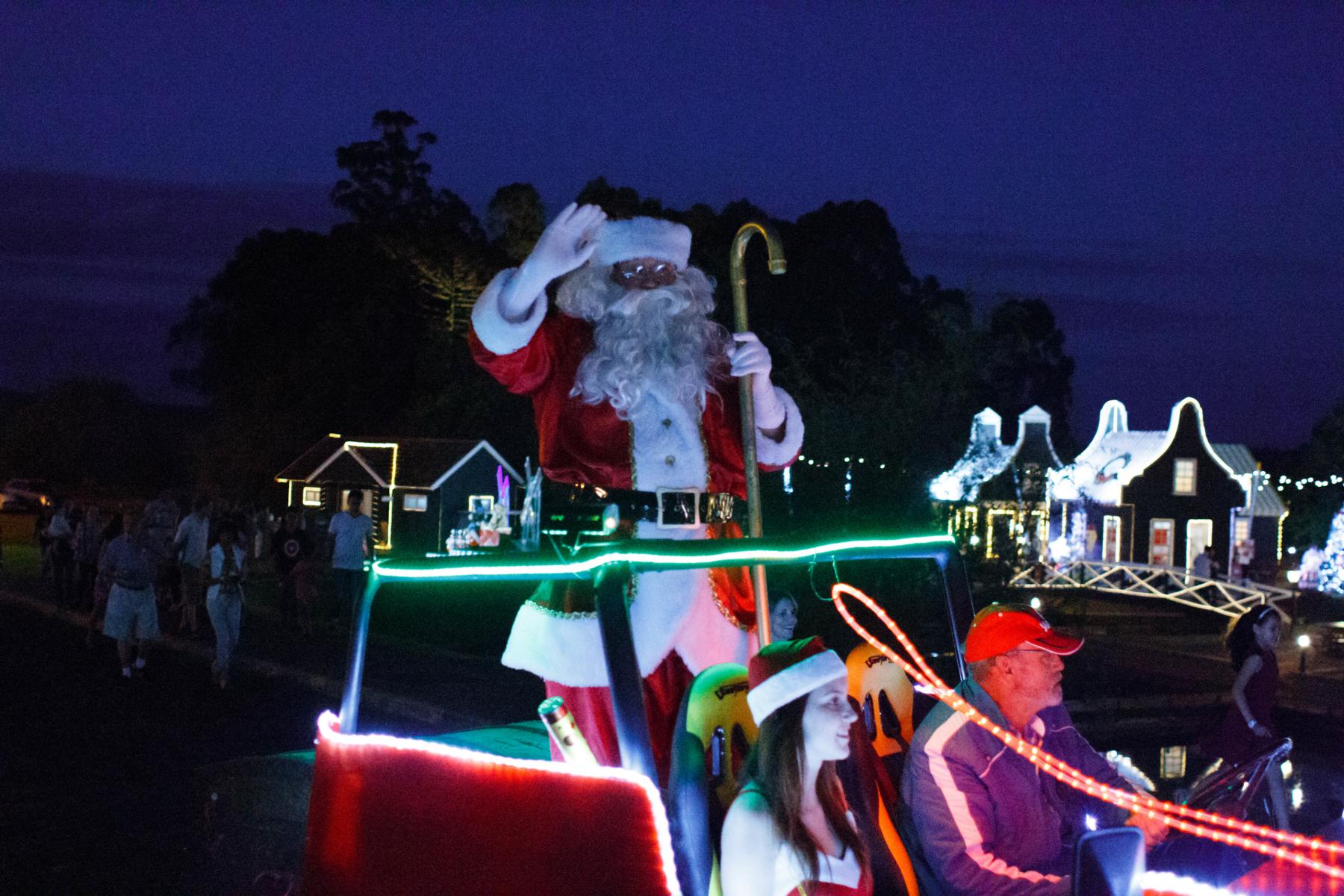 Papai Noel chegará de trenó no Parque Histórico