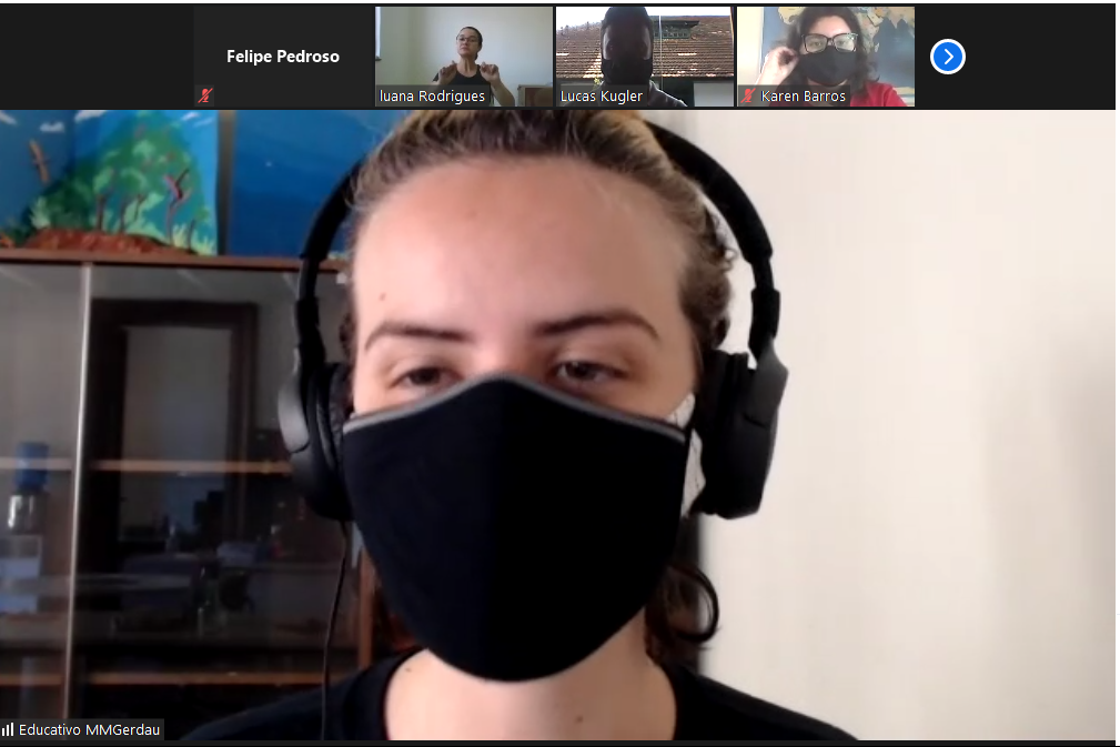 Funcionários do Parque Histórico participaram de visita virtual em museu de Minas Gerais