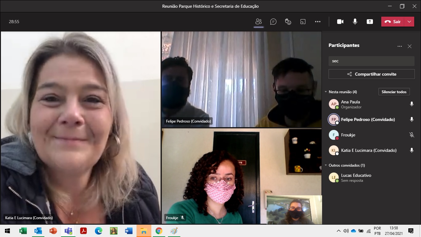 Parque Histórico faz parceria com Secretaria Municipal de Educação e Cultura