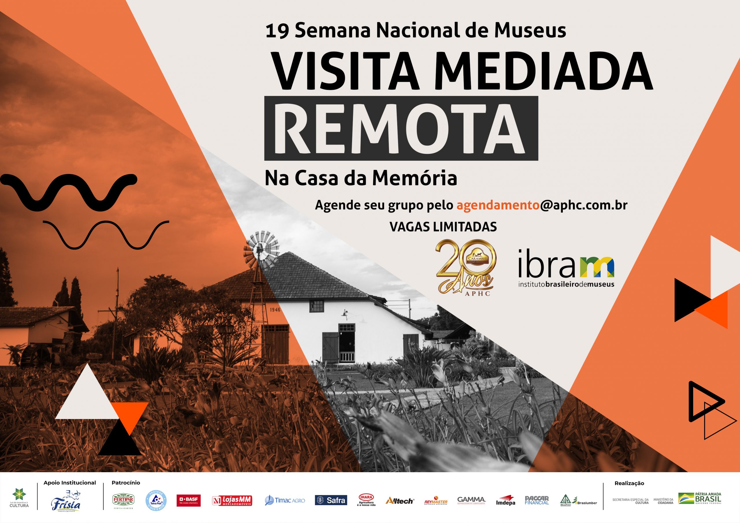 Parque Histórico lança visita virtual na Semana Nacional de Museus