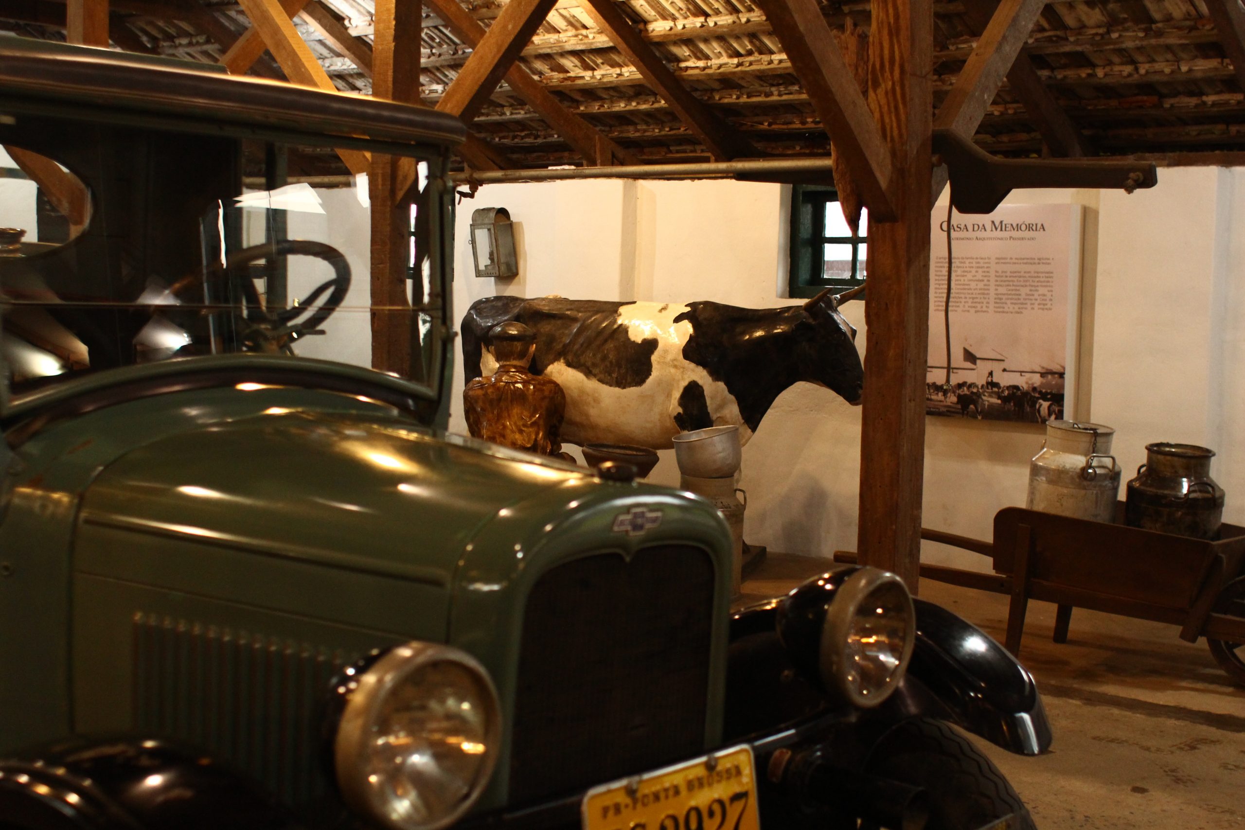 Parque Histórico abre ao público exposição do Leite com nova expografia