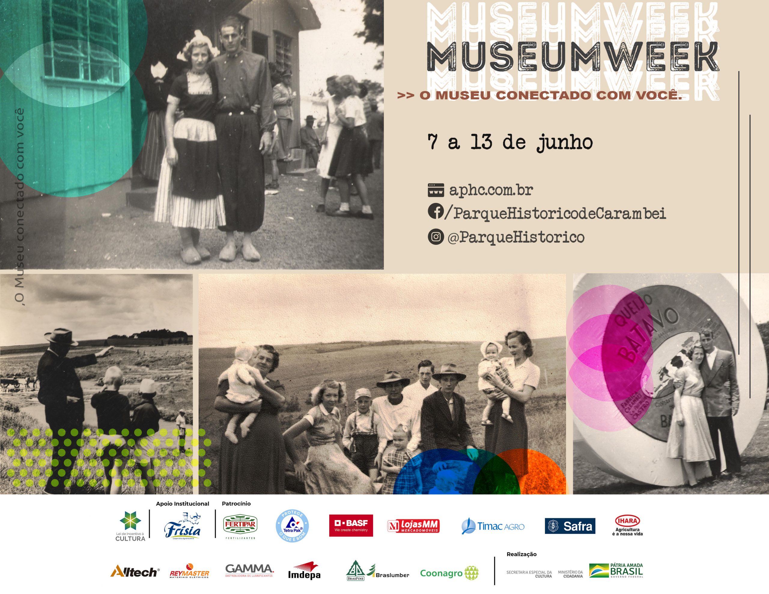 Parque Histórico participa do Museum Week