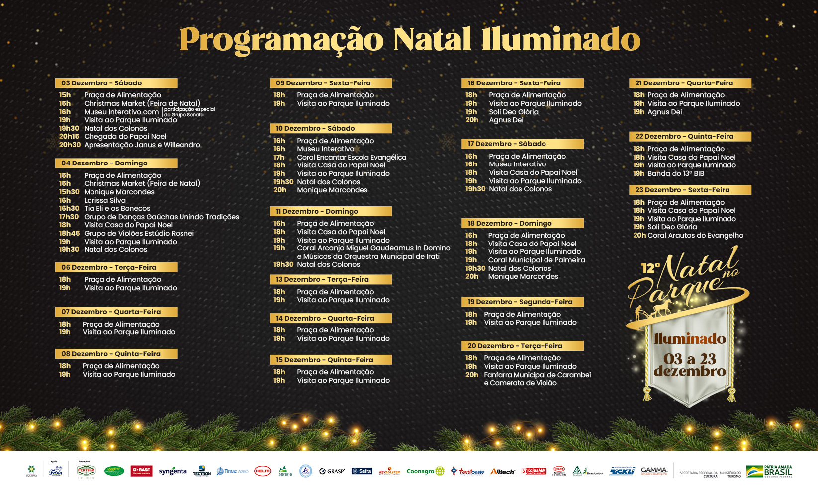 12º NATAL NO PARQUE